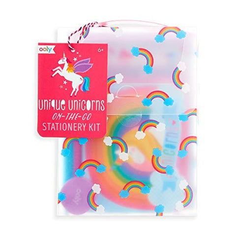 Unique Unicorns Stationery Kit - 21 Pieces - OOLY