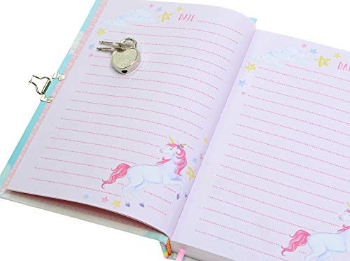 Unicorn Diary Lockable Gift Idea