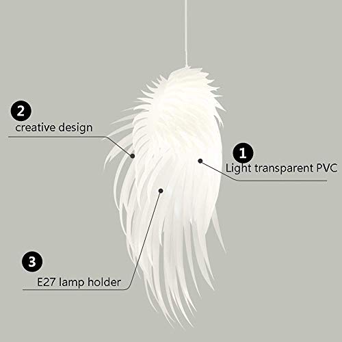 Angel/ Unicorn Wings Chandelier- Creative feather chandelier modern living room, bedroom, hotel, restaurant decoration ceiling chandelier lighting