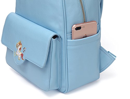 Blue unicorn backpack