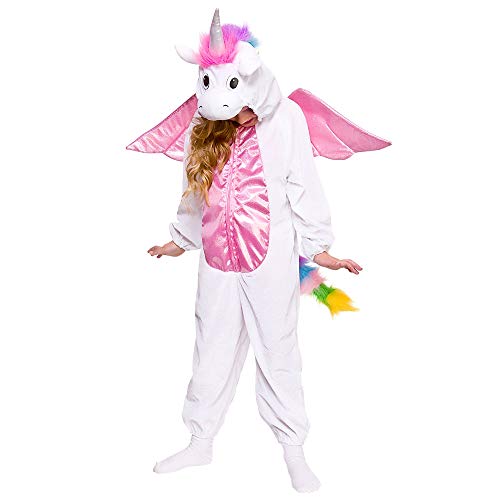 Kids Unisex Unicorn Large (7-8 years) Mythical Fantasy Fancy Dress Costume