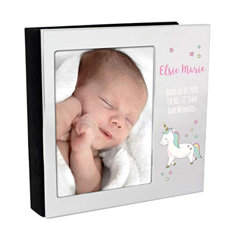Personalised Unicorn Photo Album Baby Gift