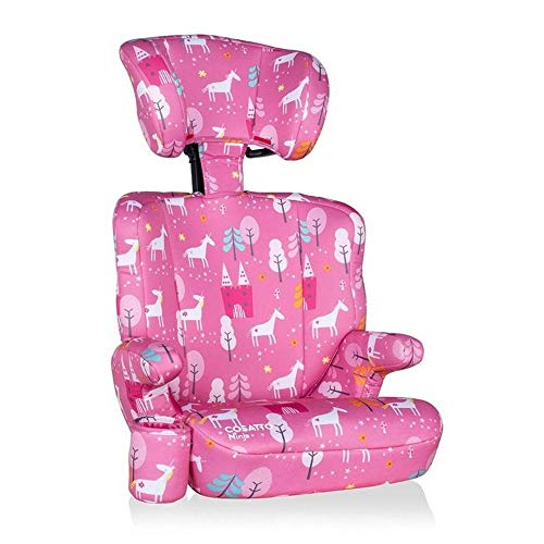 Pink Unicorn Land Cosatto Car Seat