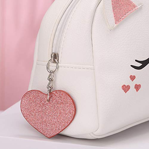 Unicorn Design Girls Handbag | Pink & White