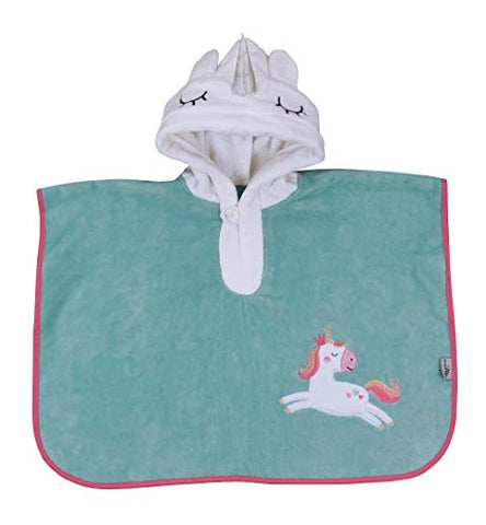  Unicorn Baby/Toddler Bath Poncho Towel , 1-3 Years - Slumbersac