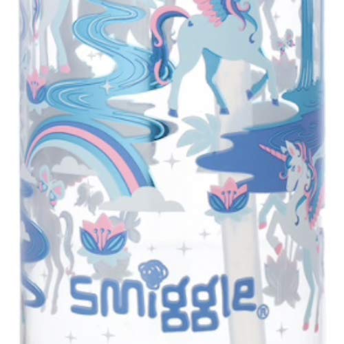 Blue & Pink Unicorns | Smiggle Water Bottle 