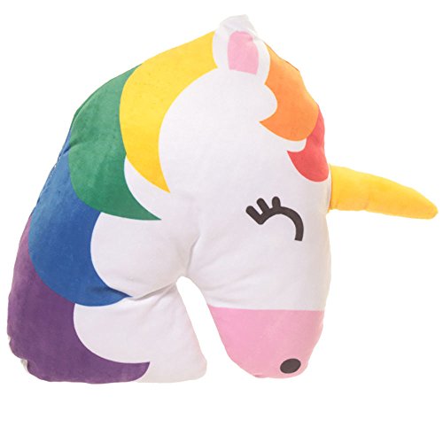 Rainbow Unicorn Emotive Cushion