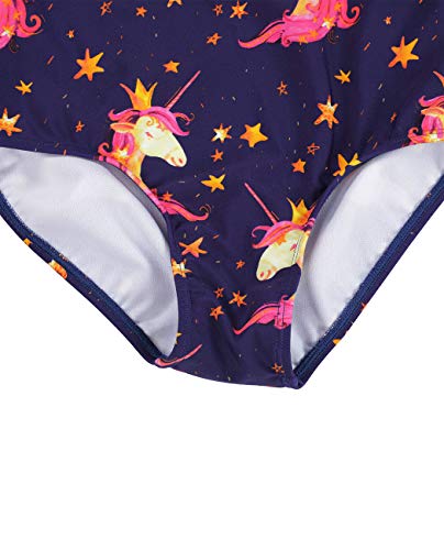 iDrawl Ruffled Swimsuit for Children Girls Unicorn Various Ages