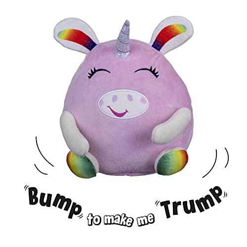 Pink Unicorn Windy Bum Soft Toy 