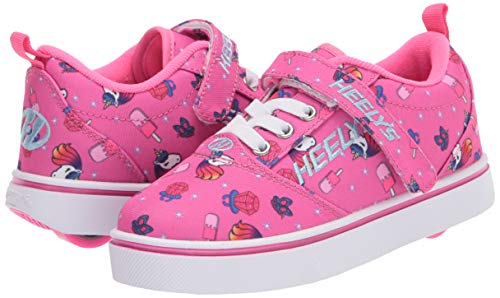 Hot Pink Unicorn Heelys Girls Trainers 