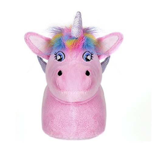 Pink Unicorn Fluffy Soft Slippers 