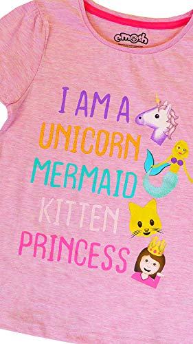 Girls I Am A Unicorn Mermaid Kitten Princess T-Shirt Fashion Top - Various Sizes