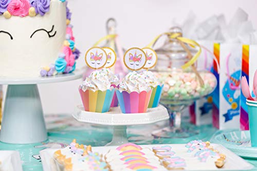 unicorn cupcake set