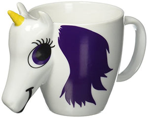 Colour changing unicorn mug