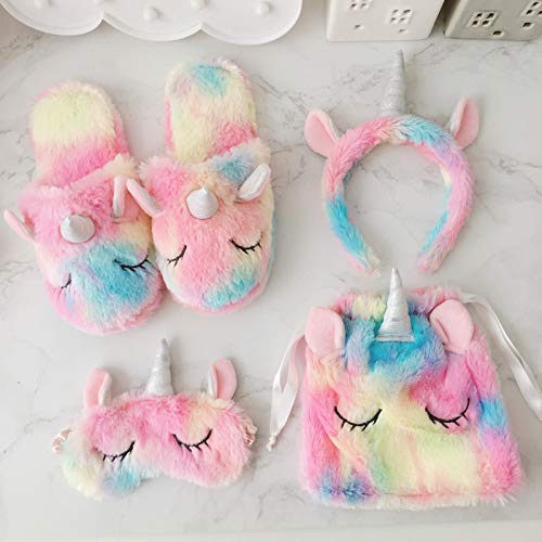 Pink Unicorn Sleep Mask