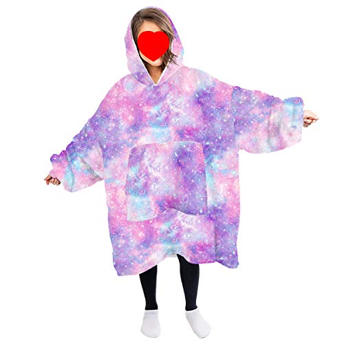 Oversized Large Wearable Hoodie Blanket | Lilac, Pink, Purple