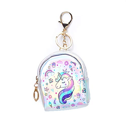 Unicorn Coin Purse For Women And Girls With Keyring