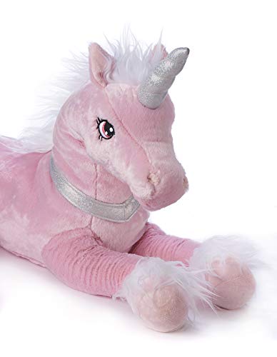 Unicorn Soft Plush Toy Pink 50cm 