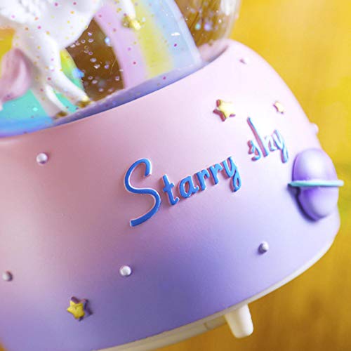 Unicorn Music Box | Unicorn Snow Globe 