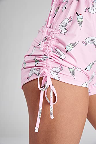 Ladies Short Unicorn Pyjamas 