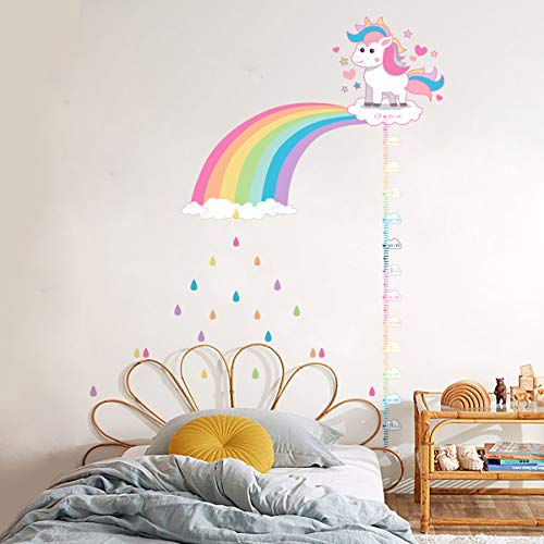 Unicorn Height Charts For Kids Bedroom
