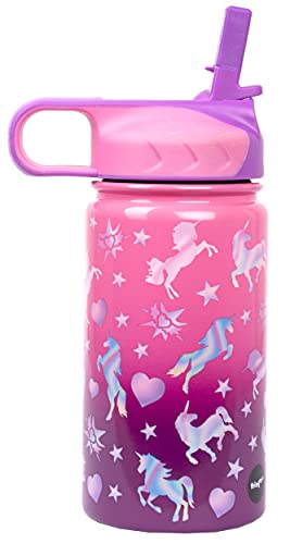 Ombre Unicorn Water Bottle | Pink 