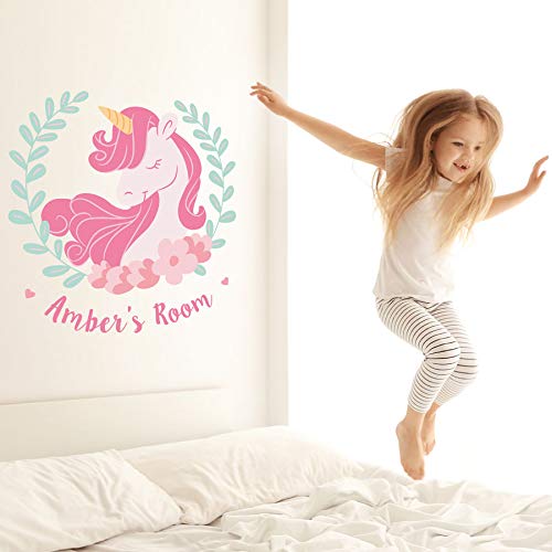 Unicorn Kids Bedroom Wall Sticker 