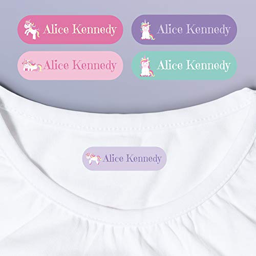 Kids Clothing Iron On Name Labels