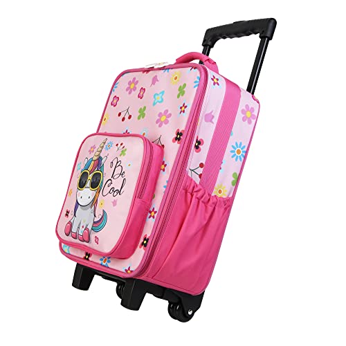 Unicorn Pink Suitcase | 2 Wheels 