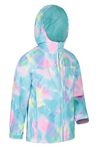 Tie Dye Effect  Kids Printed Waterproof Jacket - Children's Rain Jacket | Mountain Warehouse