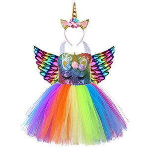 Sequin Unicorn Us Angels Unicorn Dress Kids Rainbow Unicorn Dress