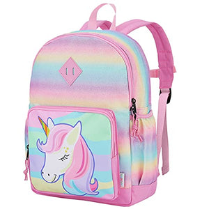 Unicorn Girls Backpack Rainbow Glitter Rucksack – All Things