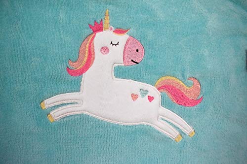 Unicorn Towel Turquoise 