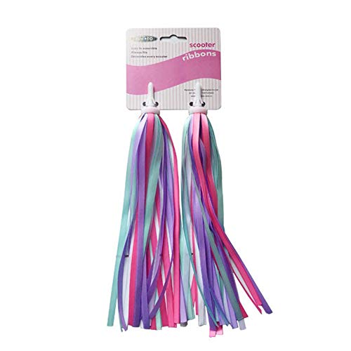 Kid's Rainbow Bike Streamers For Girls Boys | Tassel Ribbons | Bike Accessories 