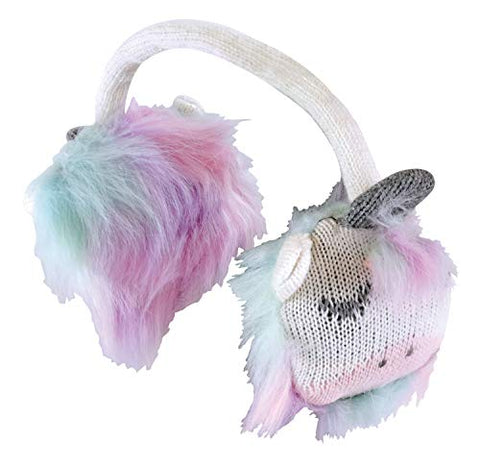 Multicoloured Unicorn Winter Ear Muffs 