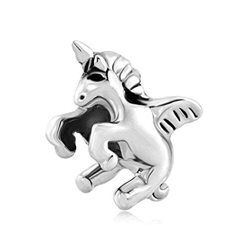 UNIQUEEN Unicorn Pegasus Charm | For Charm Bracelet 
