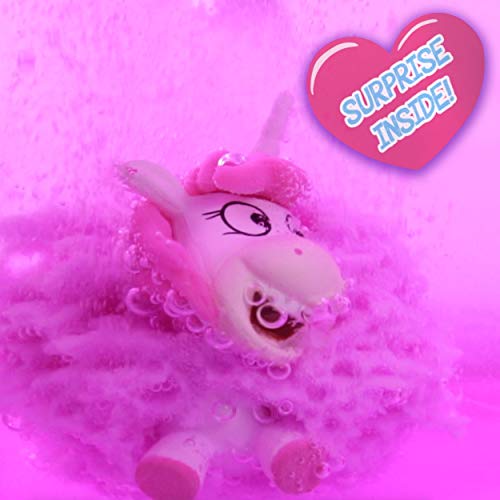 CRAZE Fun Bath Inkee Set of 3 Magic Bath Balls with Surprise Bath Bomb Unicorn Toy Figures 29428 Bath Bombs