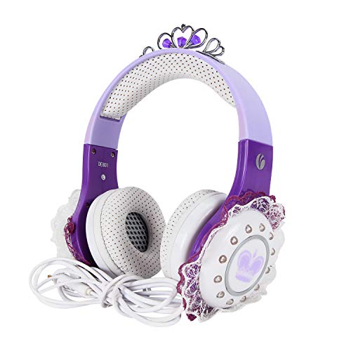 Princess Purple Kids Unicorn Headphones 