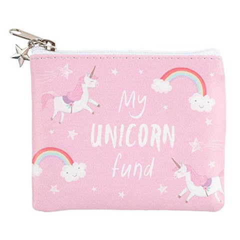 My Unicorn Fund Purse | Coin Wallet | Rainbows | Pink