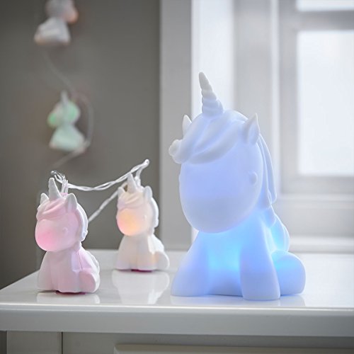 Unicorn String Lights - Colour Changing LEDs - Battery Operated - 1.7m by Festive Lights