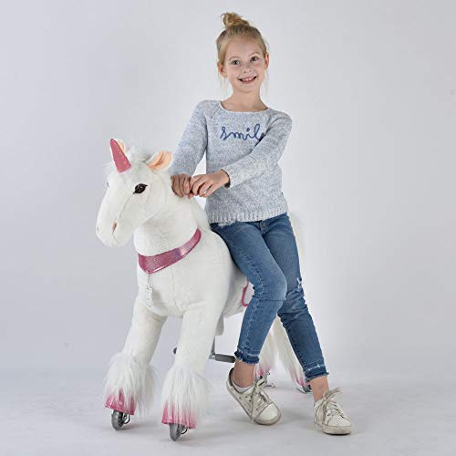 Girls Birthday Present Idea Unicorn Ride On Pony