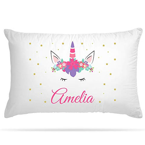 Personalised Unicorn Cushion Cover Pillow Case