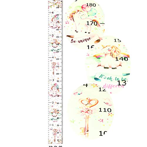 Unicorn Height Chart Ruler 