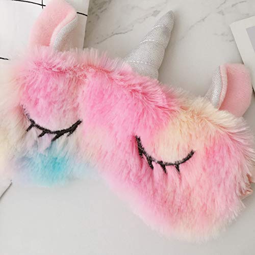 Pink Unicorn Sleeping Mask