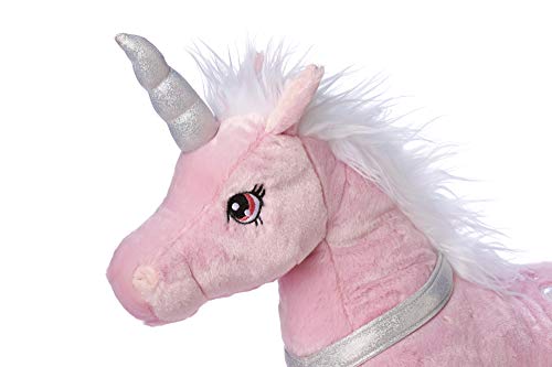 Unicorn Horn Soft Toy Pink 50cm