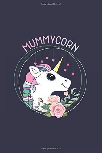 Mummycorn Notebook | Unicorn Mother's Day | Blank Lined Journal 