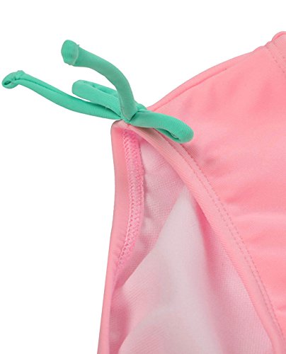 iDrawl Unicorn Two Piece Tankini Set Swim Costume for Girls