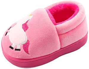 Cute Pink Unicorn Slippers | Slipper Shoes | Toddlers 