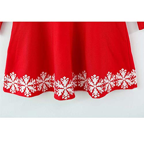 Red Unicorn Jumper Dress | Christmas 