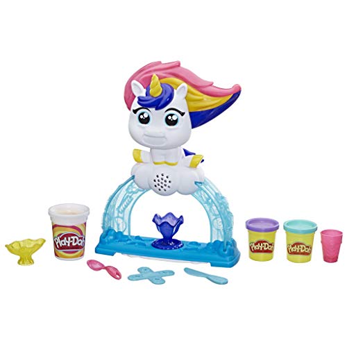Play-Doh Tootie The Unicorn Ice Cream Set |  3 Non-Toxic Colors | Feat. Play-Doh Color Swirl Compound